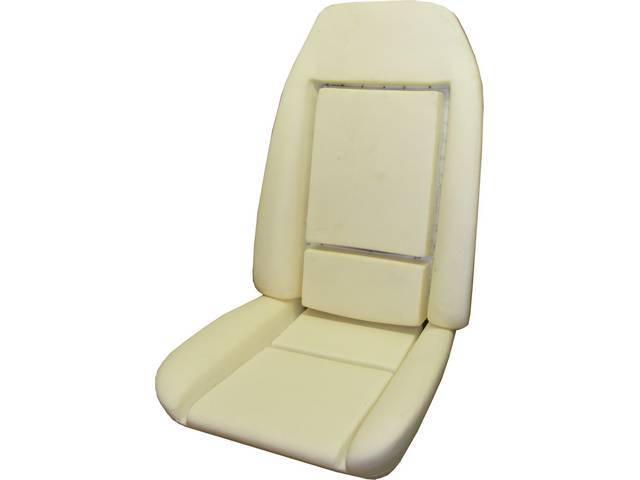 Molded Bucket Seat Foam, Deluxe Interior, professional quality reproduction