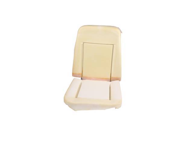 Molded Bucket Seat Foam, restoration quality reproduction