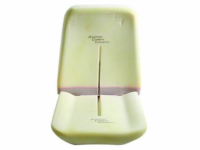 Molded Bucket Seat Foam, professional quality reproduction