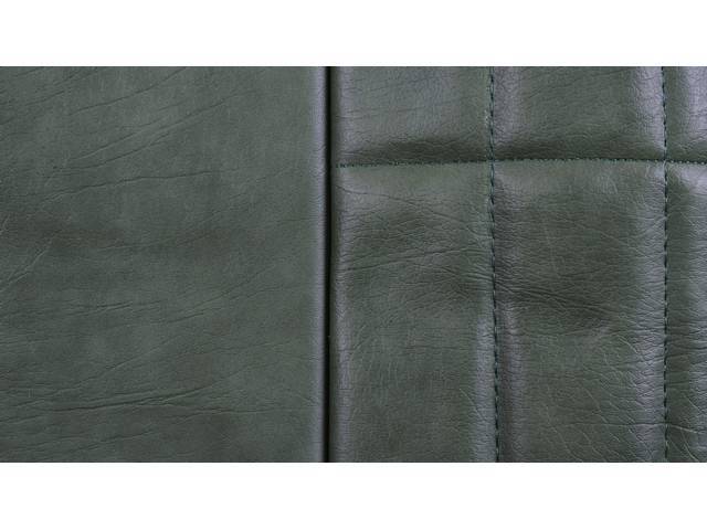 Restoration Quality Standard Interior Rear Seat Upholstery Set, Jade Green