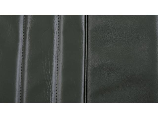 Restoration Quality Standard Interior Rear Seat Upholstery Set, Dark Green