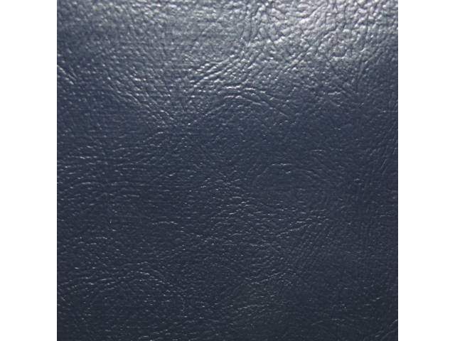 Sierra Grain Vinyl Yardage, Navy Blue / Dark Blue, 54 inch X 72 inch section, rolled