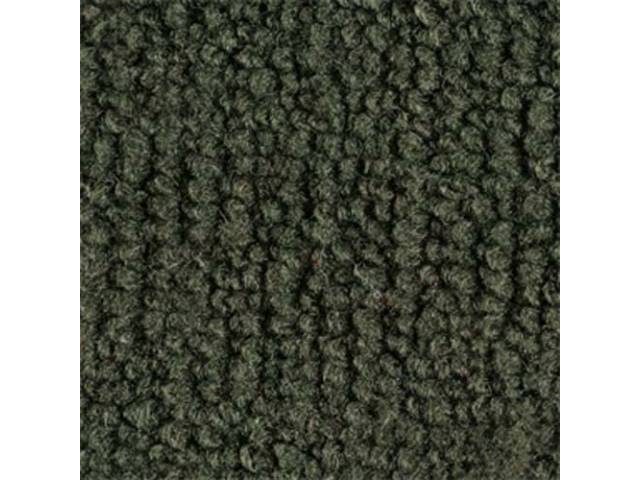 Carpet, Looped Nylon Weave, Olive Green