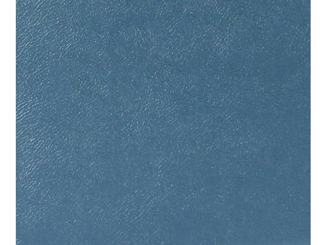 Panel Set, Inside Quarter, Std, Teal Blue, *Silver Edition*  <p><strong>Note:</strong></p><p>Note: These panels do not include the top garnish rails (usually plastic or metal) or the windowfelts. Windowfelts can be purchased separately from NPD, the custo