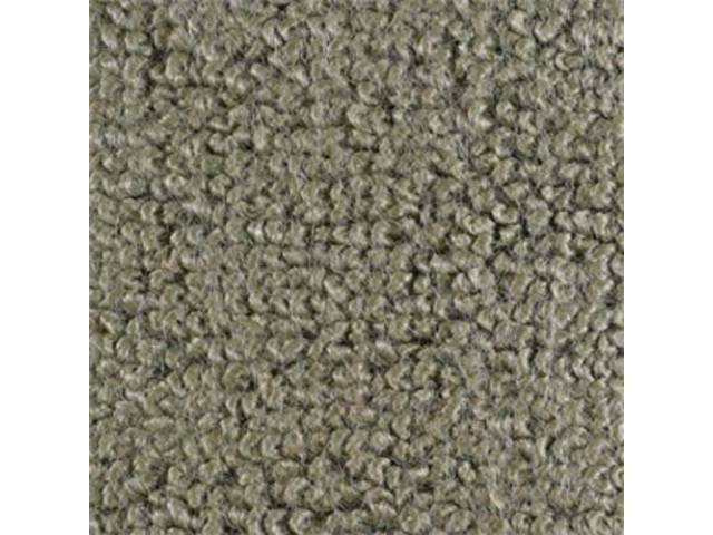 Molded Carpet Set, Raylon Loop, 2-piece, Ivy Gold, M/T