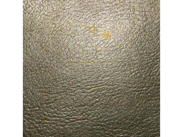 UPHOLSTERY SET, Front Buckets, Mustard Gold (actual color, GM called Gold or Medium Gold), PUI, madrid grain vinyl