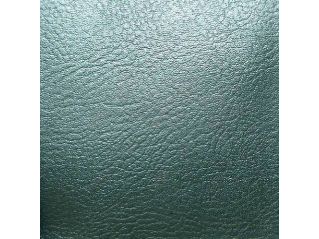 UPHOLSTERY SET, Rear Seat, Dark Aqua (actual color, GM called Turquoise or Dark Turquoise), PUI, madrid grain vinyl