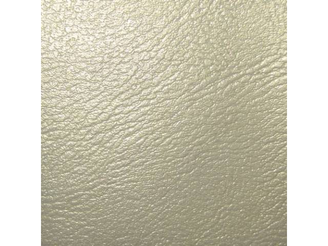 UPHOLSTERY SET, Rear Seat, Pearl (actual color, GM called Parchment), PUI, madrid grain vinyl