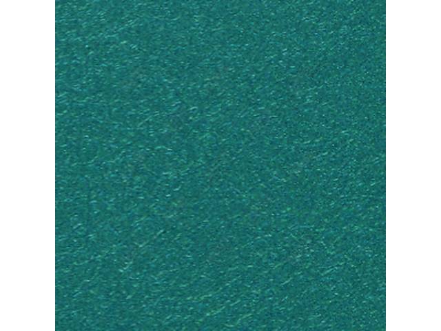 UPHOLSTERY SET, Premium, Rear Seat, Dark Metallic Turquoise (actual color, GM called Turquoise or Dark Turquoise), Legendary, madrid grain vinyl