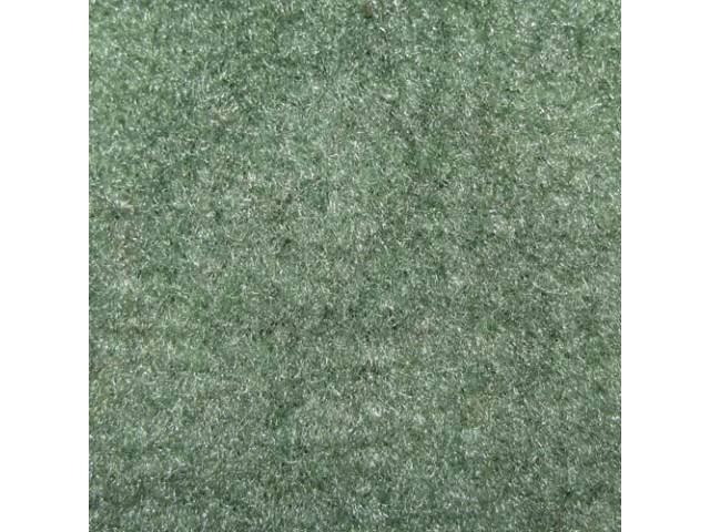 Molded Carpet Set, Cut Pile, 2-piece, Sage Green (Light Green), reproduction