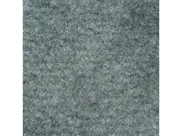 Molded Carpet, Cut Pile, 1-piece, Jade Green, reproduction