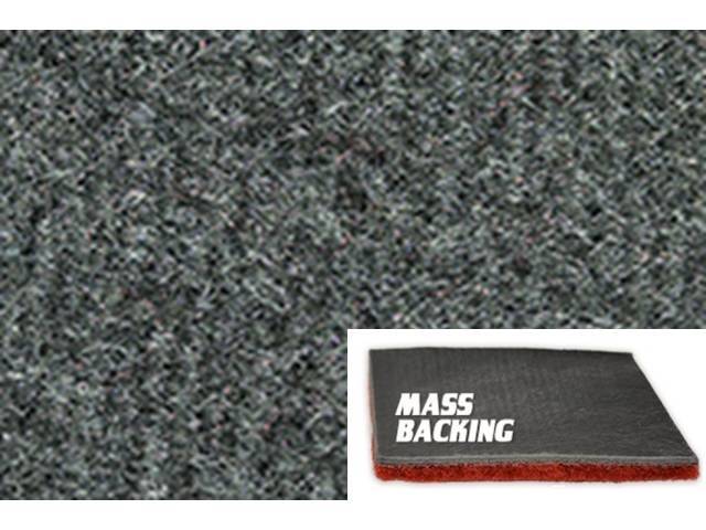 Molded Carpet, Cut Pile, 1-piece, Dove, with Improved Mass Backing, reproduction