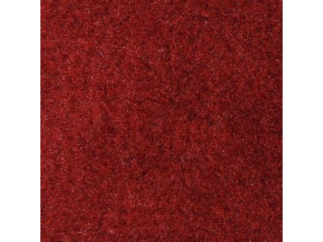 CARPET, Curtain, Oxblood (Darkest Red)