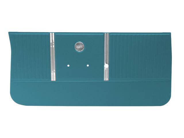 PANEL SET, Premium, Inside Door, Metallic Blue (Std listed as Light Blue), seville grain vinyl
