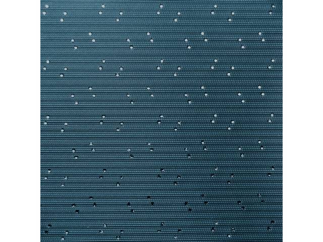 Premium Headliner, Dark Blue, Perforated grain, Legendary reproduction for (70-72)