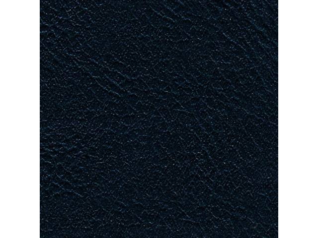 COVER SET, Head Rest, Premium, Bench, Metallic Blue (Std listed as Dark Blue), Madrid grain vinyl