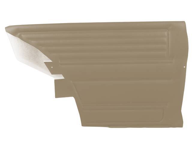 PANEL SET, Inside Quarter, Std, Ivy Gold, PUI, *Silver Edition*, madrid grain vinyl   <p><strong>Note:</strong></p><p>Note: These panels do not include the top garnish rails (usually plastic or metal) or the windowfelts. Windowfelts can be purchased separ