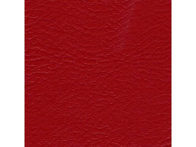 Arm Rest Cover Set, Premium, Inside Quarter, Red, Madrid grain vinyl, (4),Concours Legendary Auto Interiors