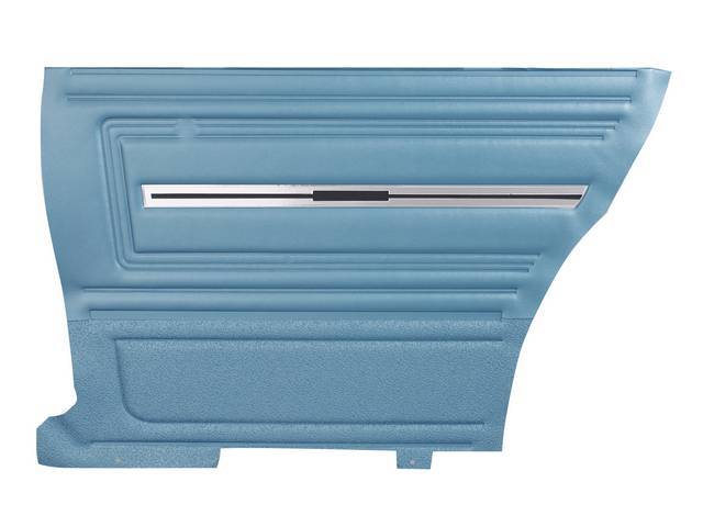 PANEL SET, Inside Quarter, Std, Bright Blue, *Platinum Edition*