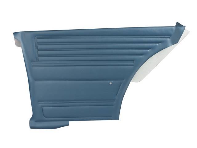 PANEL SET, Inside Quarter, Std, Blue, *Platinum Edition*   <p><strong>Note:</strong></p><p>Note: These panels do not include the top garnish rails (usually plastic or metal) or the windowfelts. Windowfelts can be purchased separately from NPD, the custome