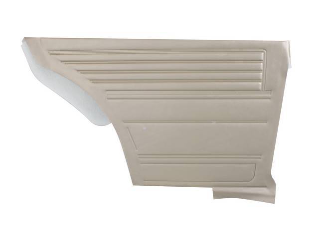 PANEL SET, Inside Quarter, Std, Ivy Gold, *Platinum Edition*   <p><strong>Note:</strong></p><p>Note: These panels do not include the top garnish rails (usually plastic or metal) or the windowfelts. Windowfelts can be purchased separately from NPD, the cus