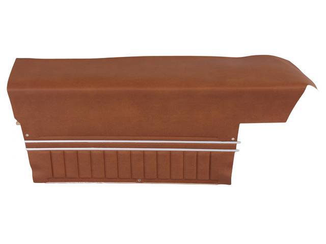 PANEL SET, Inside Quarter, Std, Tan, *Platinum Edition*   <p><strong>Note:</strong></p><p>Note: These panels do not include the top garnish rails (usually plastic or metal) or the windowfelts. Windowfelts can be purchased separately from NPD, the customer