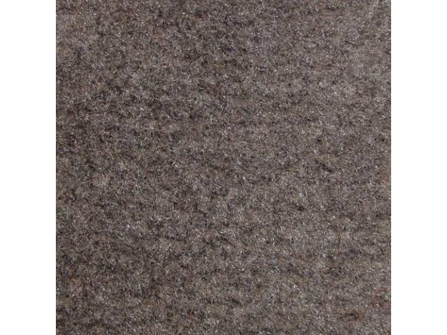 Storage Area Carpet, Gray, molded to fit, ACC reproduction