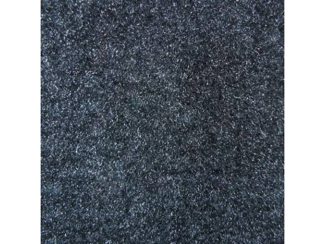 Storage Area Carpet, Federal Blue, molded to fit, ACC reproduction