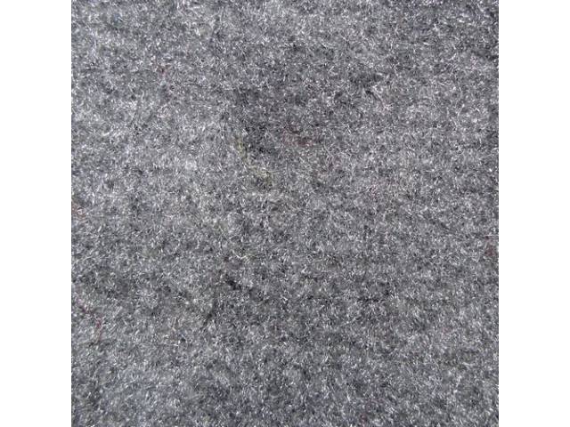 Storage Area Carpet, Dove (Dark Gray), molded to fit
