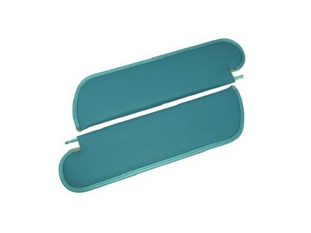 SUNVISOR SET, Aqua, Tier Grain, Repro