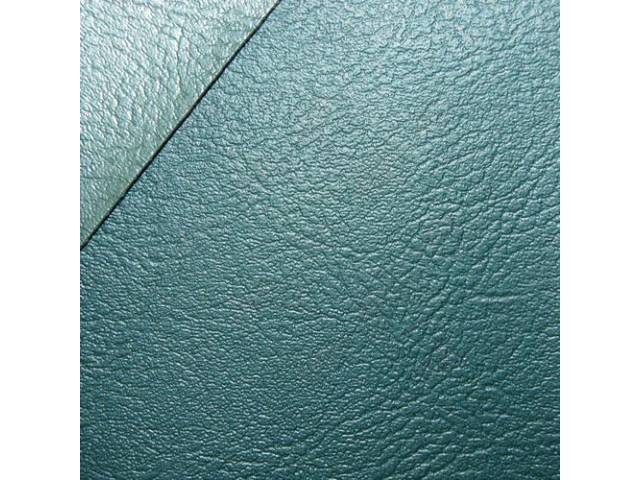 Upholstery Set, Premium, Rear Seat, Dark Aqua - Light Aqua (Std listed as  Two-Tone Aqua), madrid grain vinyl