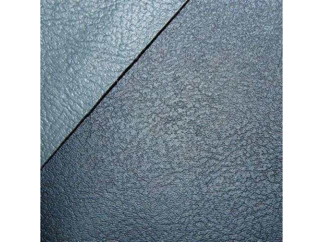 Upholstery Set, Premium, Rear Seat, Dark Metallic Blue - Light Metallic Blue, madrid grain vinyl