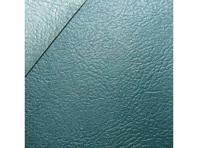 Upholstery Set, Premium, Rear Seat, Dark Metallic Turquoise - Light Metallic Turquoise, madrid grain vinyl