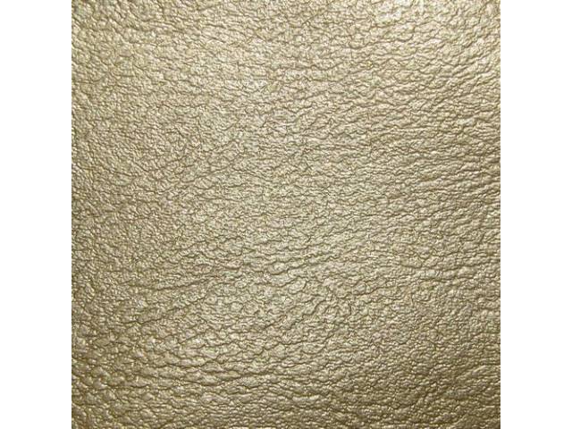 Upholstery Set, Premium, Rear Seat, Gold, madrid grain vinyl