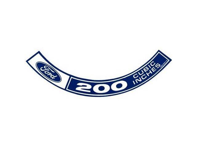 DECAL, AIR CLEANER, ENGINE SIZE, 200, D0ZF-9C611