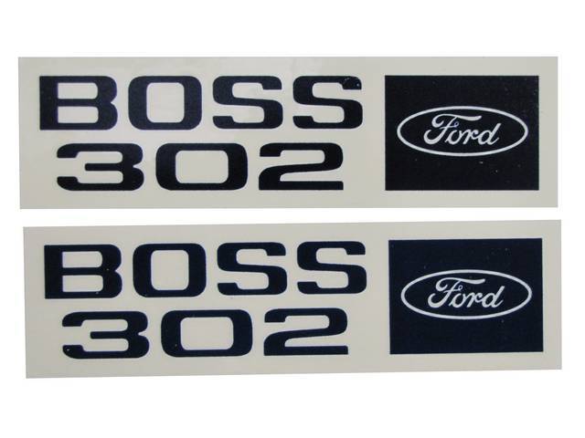 DECAL, ENGINE, VALVE COVER BOSS 302