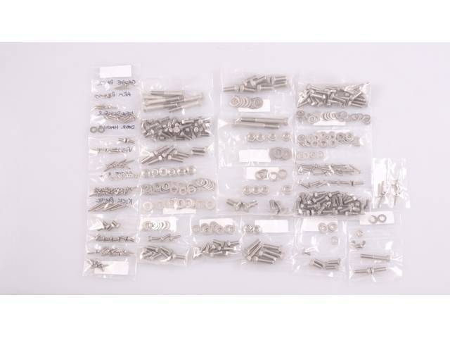 Cab Bolt Kit, Hex Head Stainless Steel