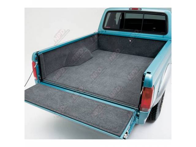 CARPETED BED LINER, FOAM BACKED