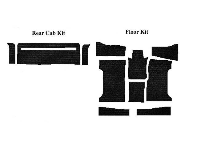 Acousti-Shield Kit, Sound and Temperature Insulation Kit