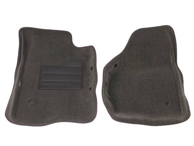 CATCH-ALL, FRONT FLOOR MAT, BLACK, MOLDED TO