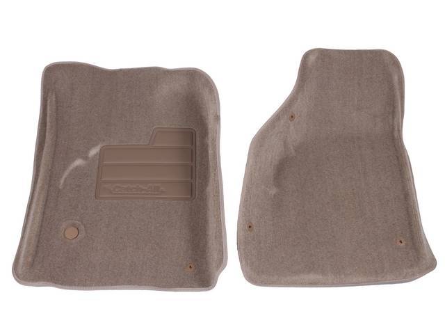 CATCH-ALL, FLOOR MAT, BEIGE, MOLDED TO FIT