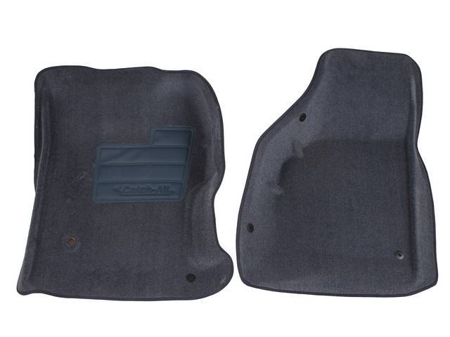 CATCH-ALL, FLOOR MAT, BLUE, MOLDED TO FIT