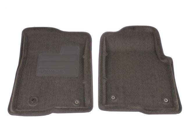 CATCH-ALL, FRONT  FLOOR MAT, GRAY, MOLDED TO