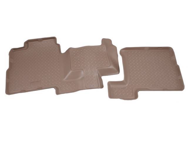 HUSKY LINER, REAR SEAT FLOOR MAT TRAY, TAN