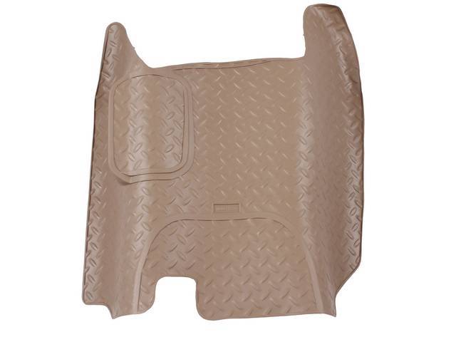 HUSKY LINER, CENTER HUMP LINER, TAN, WORKS IN