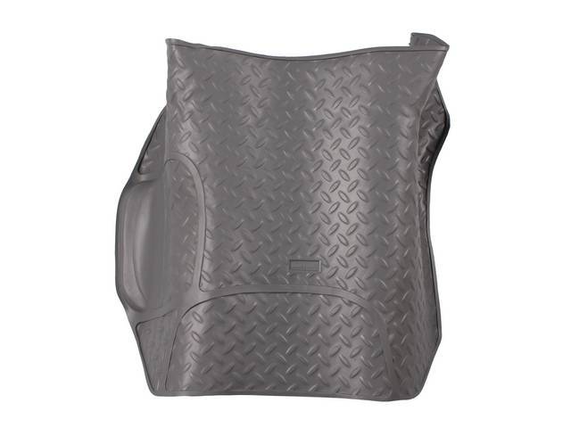 HUSKY LINER, CENTER HUMP LINER, GRAY, WORKS IN