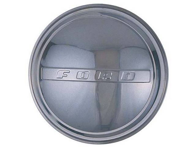 Wheel Cover, “Ford” Block Lettered