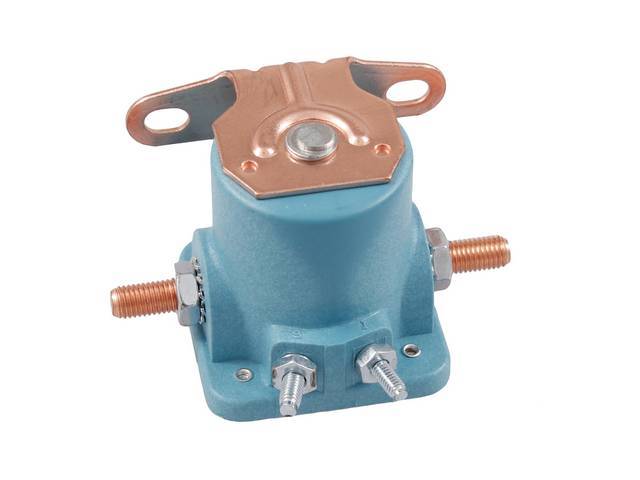 RELAY SWITCH, STARTER SOLENOID, REPLACEMENT