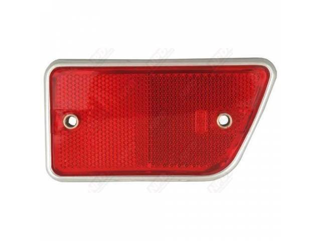 REFLECTOR ASSY, BODY, RH, RED