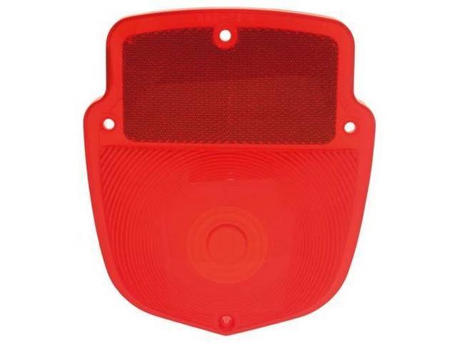 LENS, TAILLIGHT, SHIELD, RED